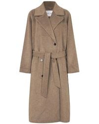 Samsøe & Samsøe - Manteau Sahannen À Boutonnière Croisée - Lyst
