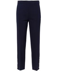 Twinset - Straight-Leg Cropped Trousers - Lyst