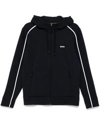 BOSS - Saggy 1 Full Zip Sweatshirt - Lyst