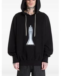 Rick Owens - Oversized Printed Hoodie - Lyst
