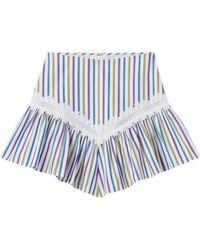 Claudie Pierlot - Striped Striped Skirt - Lyst