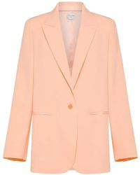 forte_forte - Peaked Lapel Jacket - Lyst