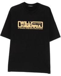 Willy Chavarria - Eternal Fashion Creations Standard Logo-Print T-Shirt - Lyst