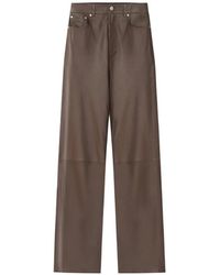 Nanushka - Pantalon Taille Haute À Cinq Poches - Lyst