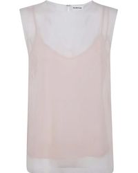 P.A.R.O.S.H. - Semi-Sheer T-Shirt - Lyst