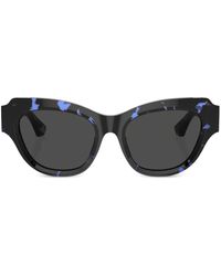 Burberry - Rose Monogram Cat-Eye Sunglasses - Lyst