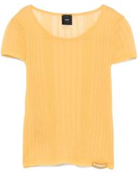 Pinko - Cotton 'Tambora' T-Shirt - Lyst