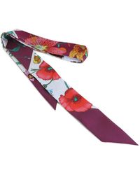 Gucci - Schal Mit Blumen-Print - Lyst