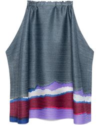 Jupe Plissée Issey Miyake Pleats Please – Dégradé De Couleur – Taille 2, Neuve Avec étiquettes