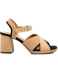 Chie Mihara - Oendi Criss-Cross Strap Sandals - Lyst