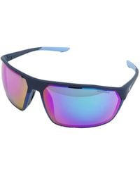 Nike - Clash M Rectangle-Frame Sunglasses - Lyst