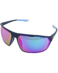 Nike - Clash M Rectangle-Frame Sunglasses - Lyst