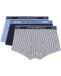 Emporio Armani - Logo-waistband Boxers (pack Of Two) - Lyst