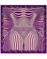 Jean Paul Gaultier - Gestreifter Schal - Lyst