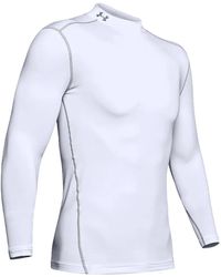 Under Armour - Coldgear Long-Sleeve Compression T-Shirt - Lyst