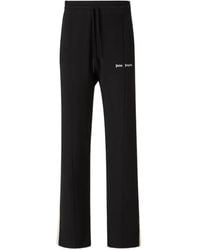 Palm Angels - Logo Embroidered Drawstring Pants - Lyst