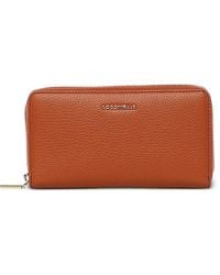 Coccinelle - Zip Leather Wallet - Lyst