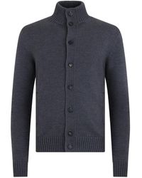 Slowear - Cardigan En Maille À Design Côtelé - Lyst