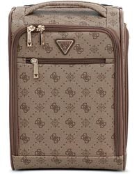 Guess - Silia 4G Monogram Zip Luggage - Lyst