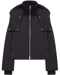 Sportmax - フーデッド パデッドジャケット - Lyst