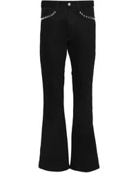 Marking Distance - Boogie Stud-Embellished Jeans - Lyst