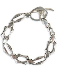 Yohji Yamamoto - Cable-link Silver Bracelet - Lyst