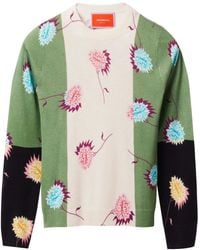 La DoubleJ - Trui Met Bloemenprint - Lyst