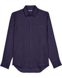 Vilebrequin - Plain Linen Shirt - Lyst