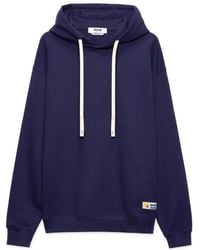 MSGM - Cotton Hoodie - Lyst