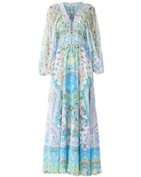 CAMILLA - Midsummer Mosaics Maxi Dress - Lyst