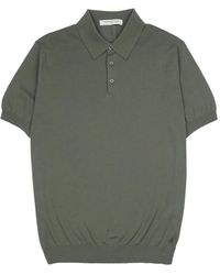 Brooksfield - Buttoned Polo Shirt - Lyst