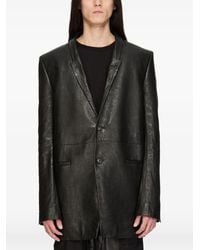 Rick Owens - Veste Concordian En Cuir - Lyst