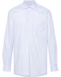 Manebí - Striped Cotton Shirt - Lyst