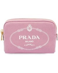 prada makeup bolsa pink