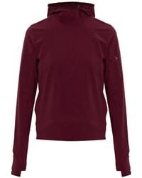 adidas By Stella McCartney - X Stella Mccartney Cut-Out Logo-Print Hoodie - Lyst