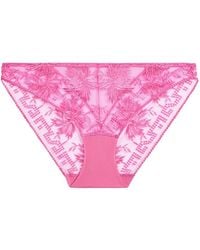 Aubade - Rules Of Attraction Embroidered Briefs - Lyst
