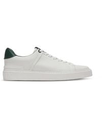 Balmain - B-Court Smooth Leather Trainers - Lyst