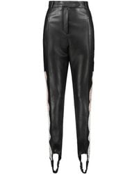 Ellery - Lace-Insert Stirrup Trousers - Lyst