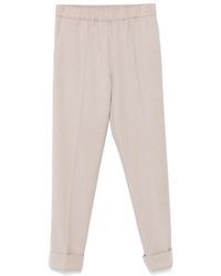 D.exterior - Trainingsbroek Met Elastische Tailleband - Lyst