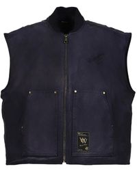Willy Chavarria - Bodywarmer Met Rits - Lyst