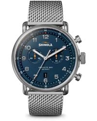 Shinola - Canfield Model C56 2 Eye Chrono 43Mm - Lyst