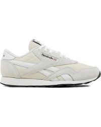 Reebok - Nylon Suede Trainers - Lyst