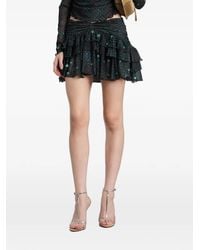 Siedres - Ruffled Button-Embellished Skirt - Lyst