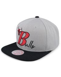 Mitchell & Ness - Nba Top Letter Snapback Cap - Lyst