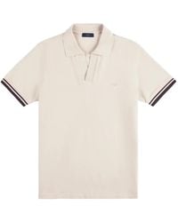 Fay - Piquet Striped T-Shirt - Lyst