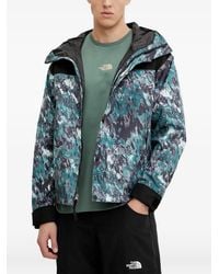 The North Face - Hooded Pattern Jacket - Lyst