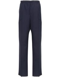 Fendi - Pleated Wool Trousers For - Lyst