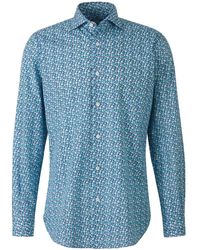 Vincenzo Di Ruggiero - Hemd mit Blumen-Print - Lyst