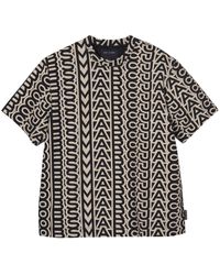 Marc Jacobs - Monogram-pattern Cotton T-shirt - Lyst