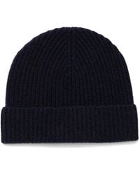 Sunspel - Ribbed-Knit Beanie Hat - Lyst